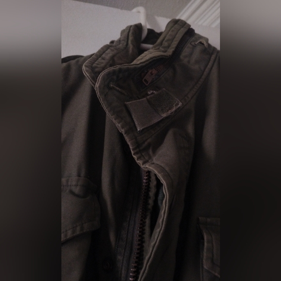 Old Military Jacket. Vintage. Large. - Picture 2 of 16